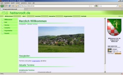 Screenshot Ortsgemeinde